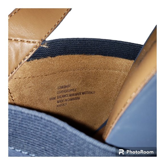 Sh169 Comfortiva Paisley Ladies Blue Pillowtop Memory Foam Sandals 9.5 - Picture 5 of 6